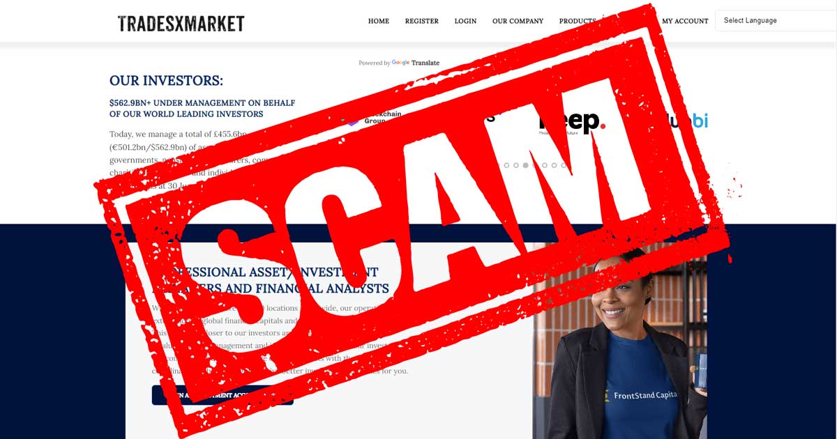 بروکر Tradesxmarket